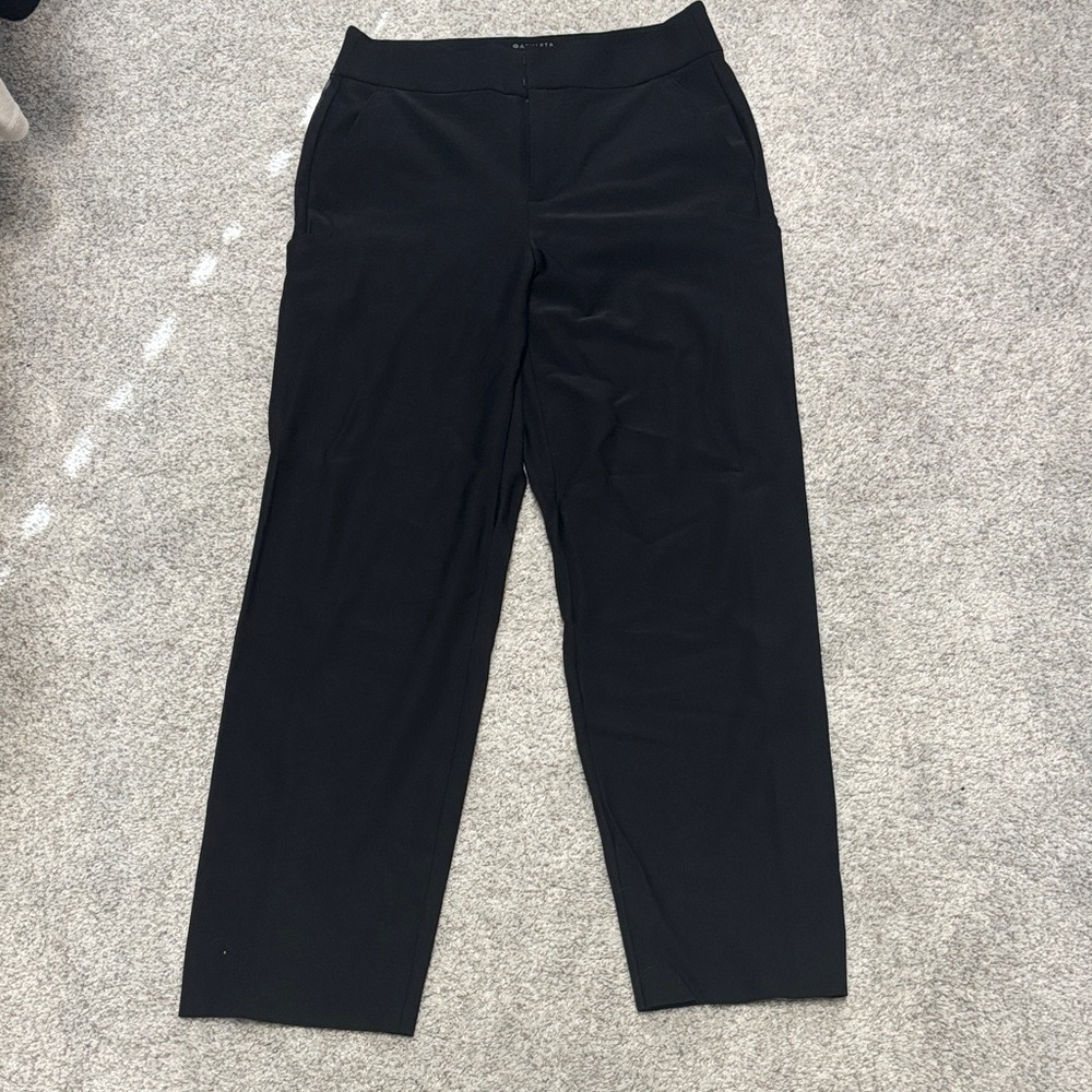 Athleta Black Stellar Straight Crop Pant